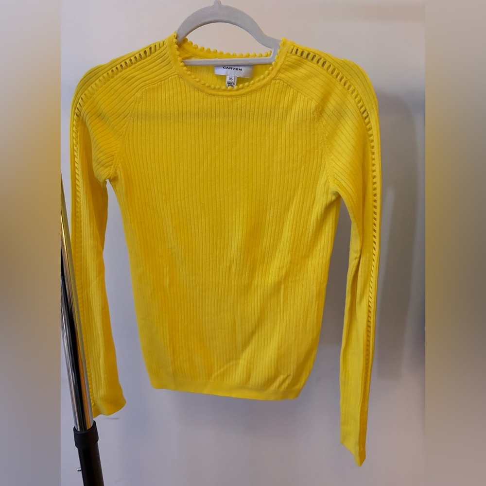 Carven Sunny Knit Top